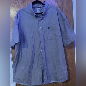 Mens Cinch Button Up Short Sleeve